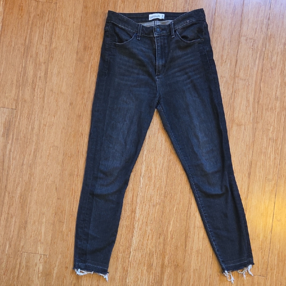 Abercrombie & Fitch Women's Black Skinny Jeans